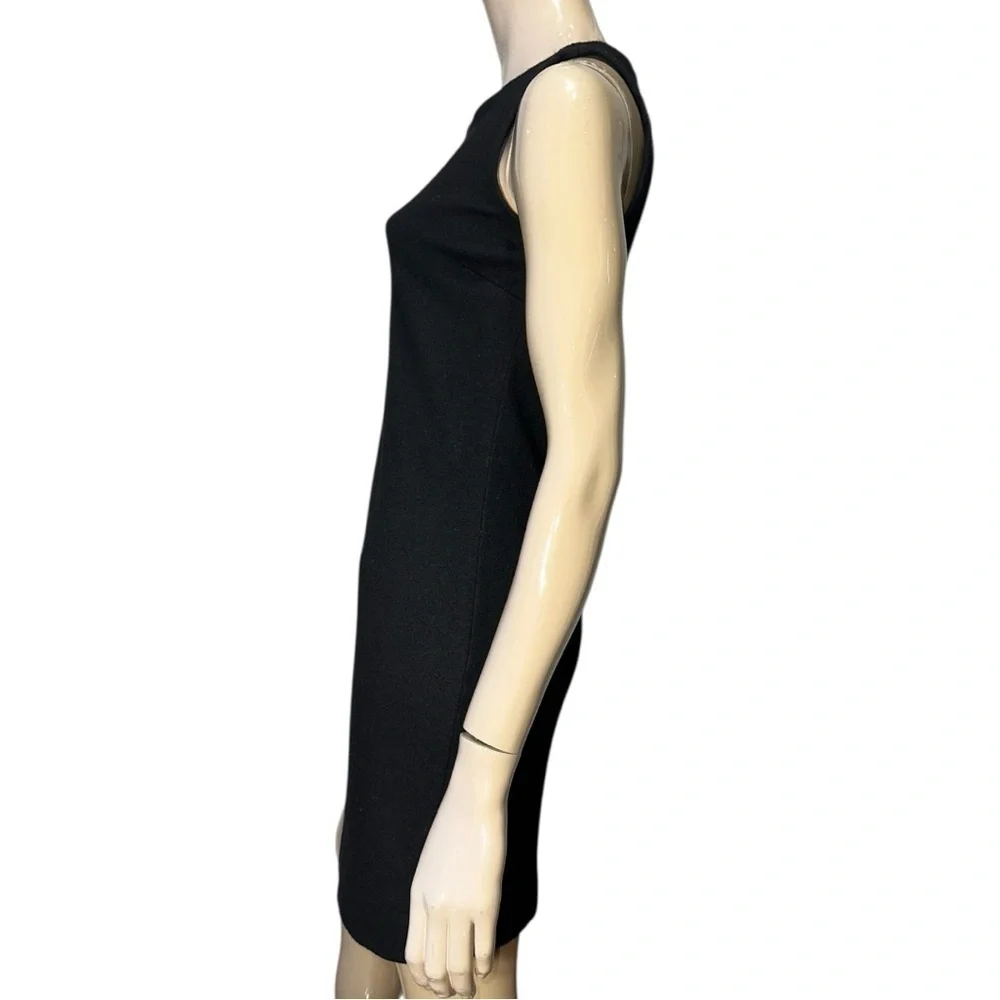 Tory Burch Women’s Size XS Black Wool Sleeveless Tank Mini Shift Dress
